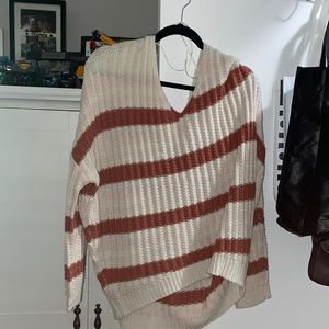 off shoulder sweater